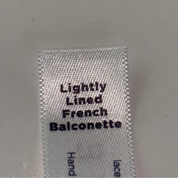 Cacique Lace Longline Lightly Lined French Balconette Bra Blue 40C - Picture 8 of 9